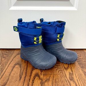 Merrell Kids' Navy Snow Boots